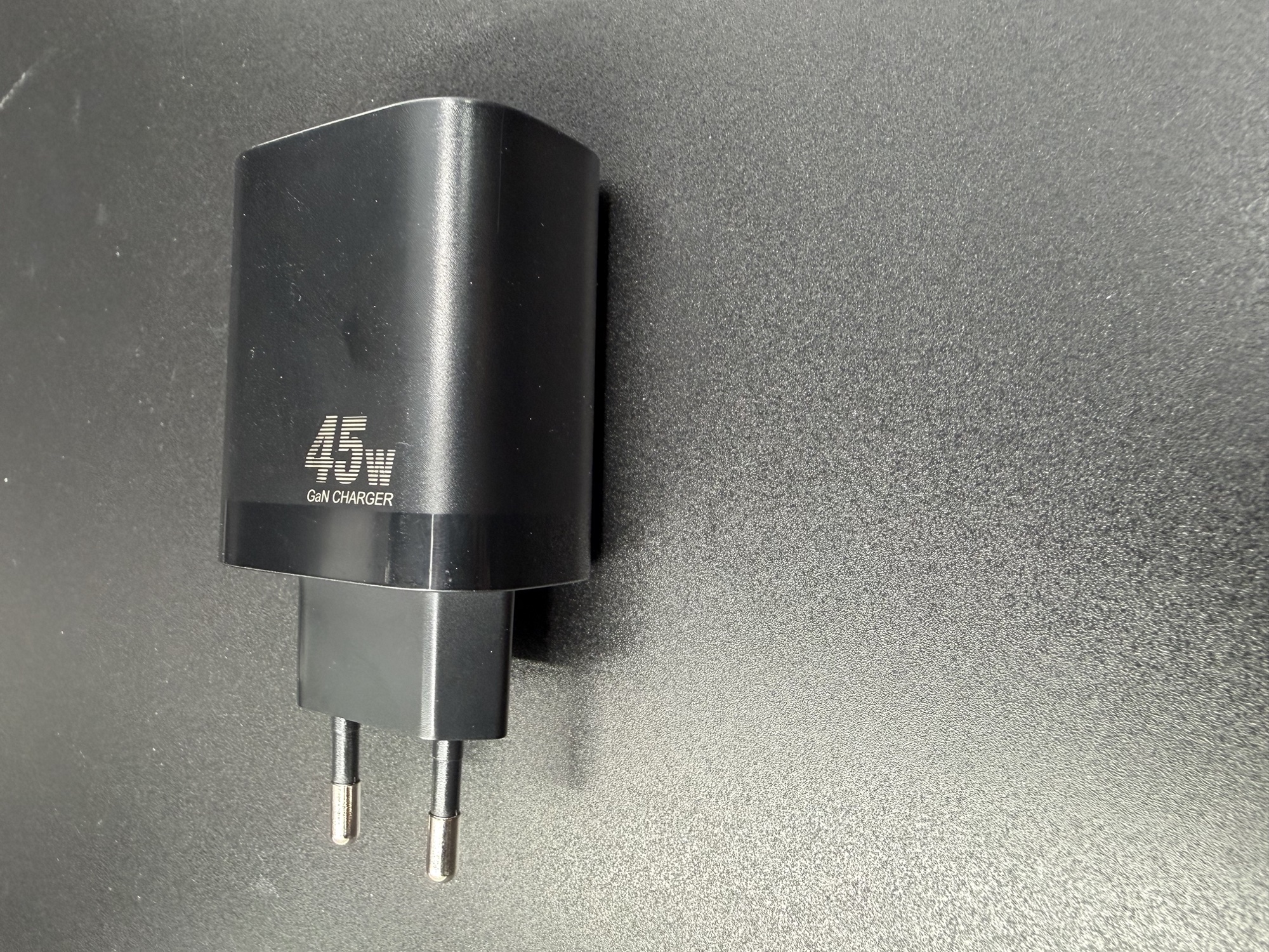 45W GaN Pro Hızlı Şarj Cihazı, Çift USB-C, Titanyum/Siyah - 5