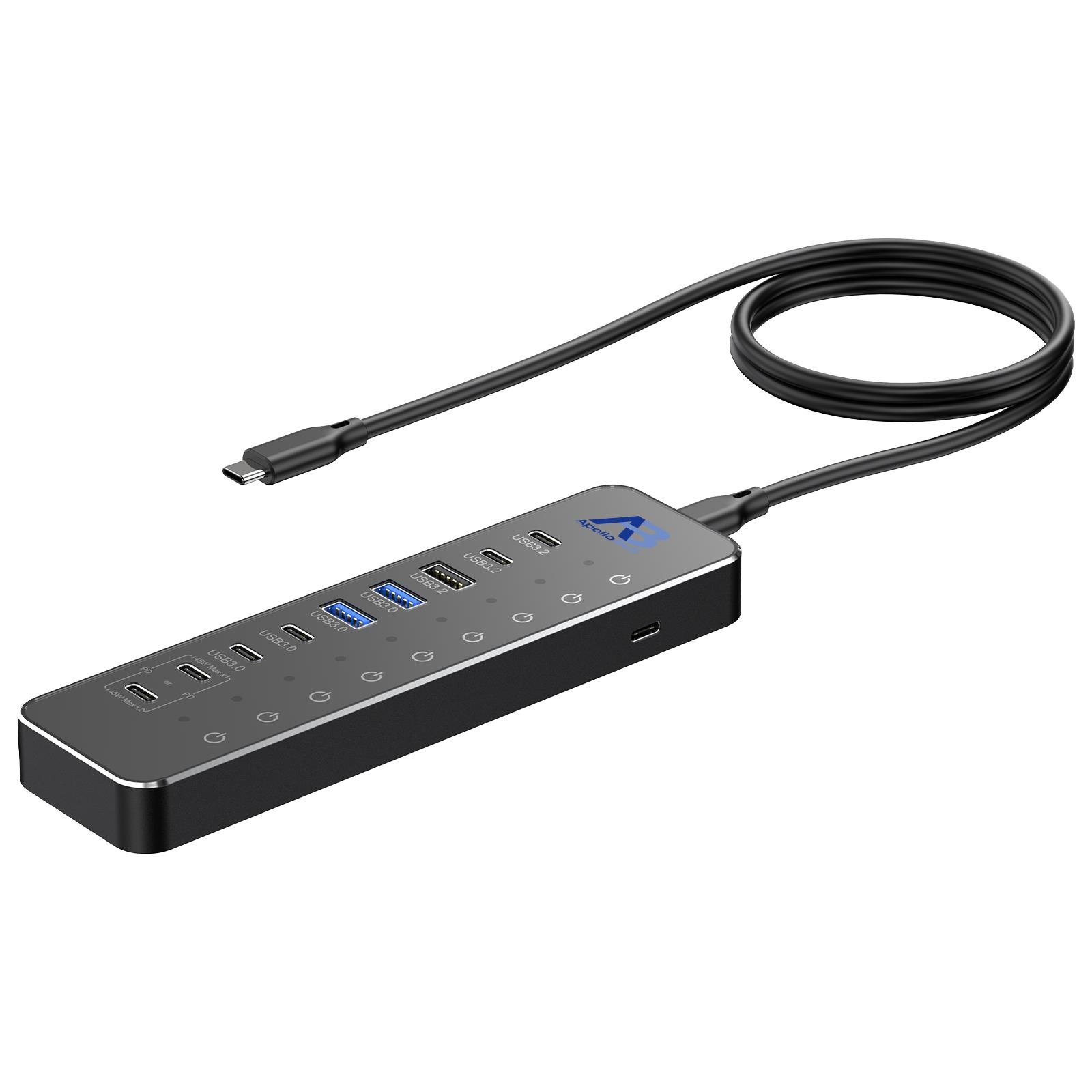 UHH03-017 ApolloBell 10 Port USB 3.0 HUB