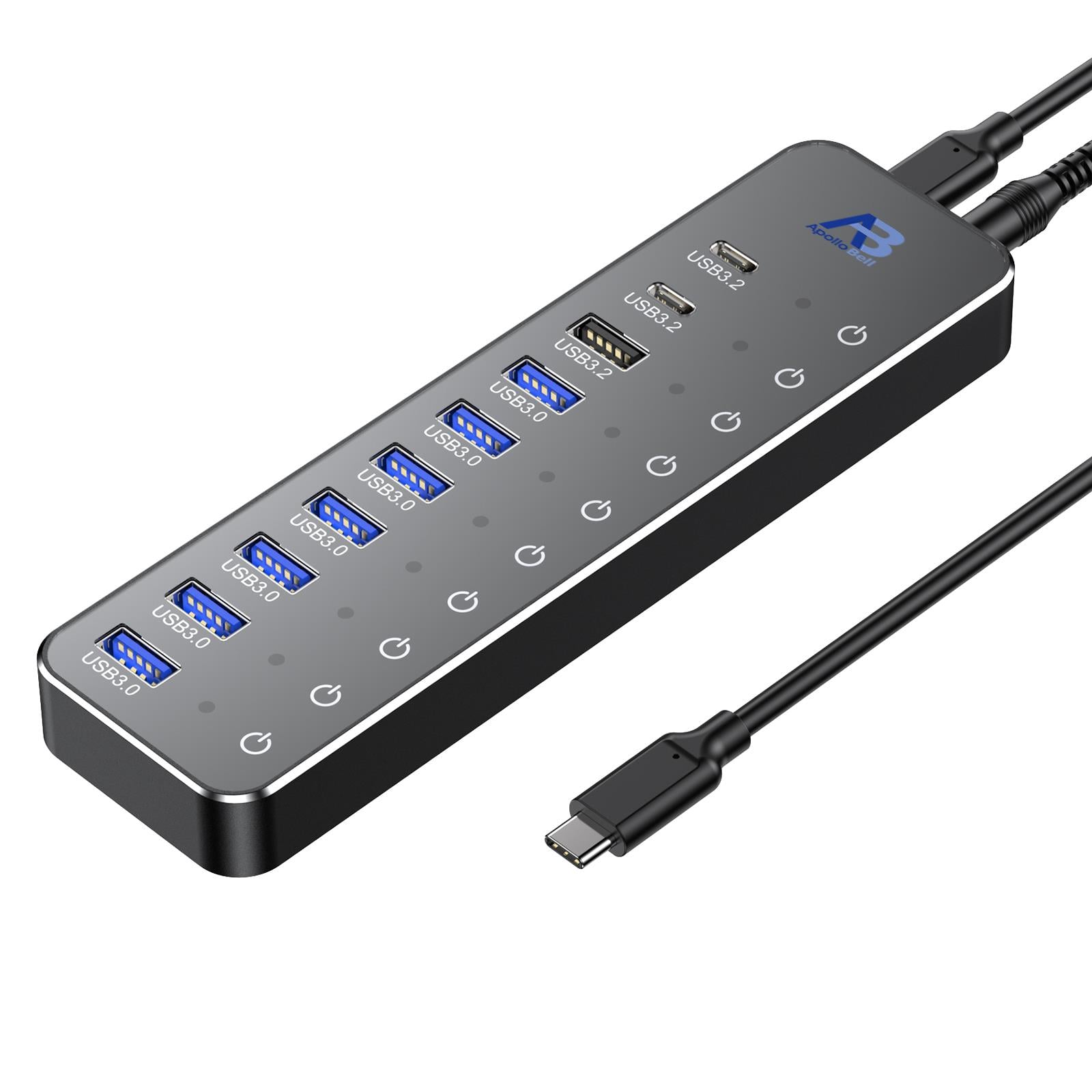 UHH02-017 ApolloBell 10-in-1 USB-C-Hub 