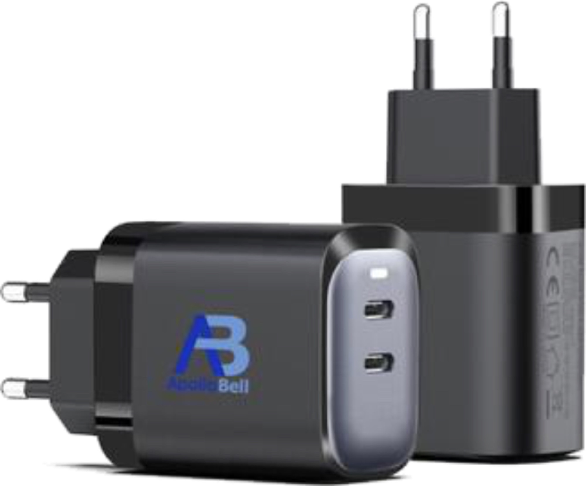 45W GaN Pro Hızlı Şarj Cihazı, Çift USB-C, Titanyum/Siyah - 12