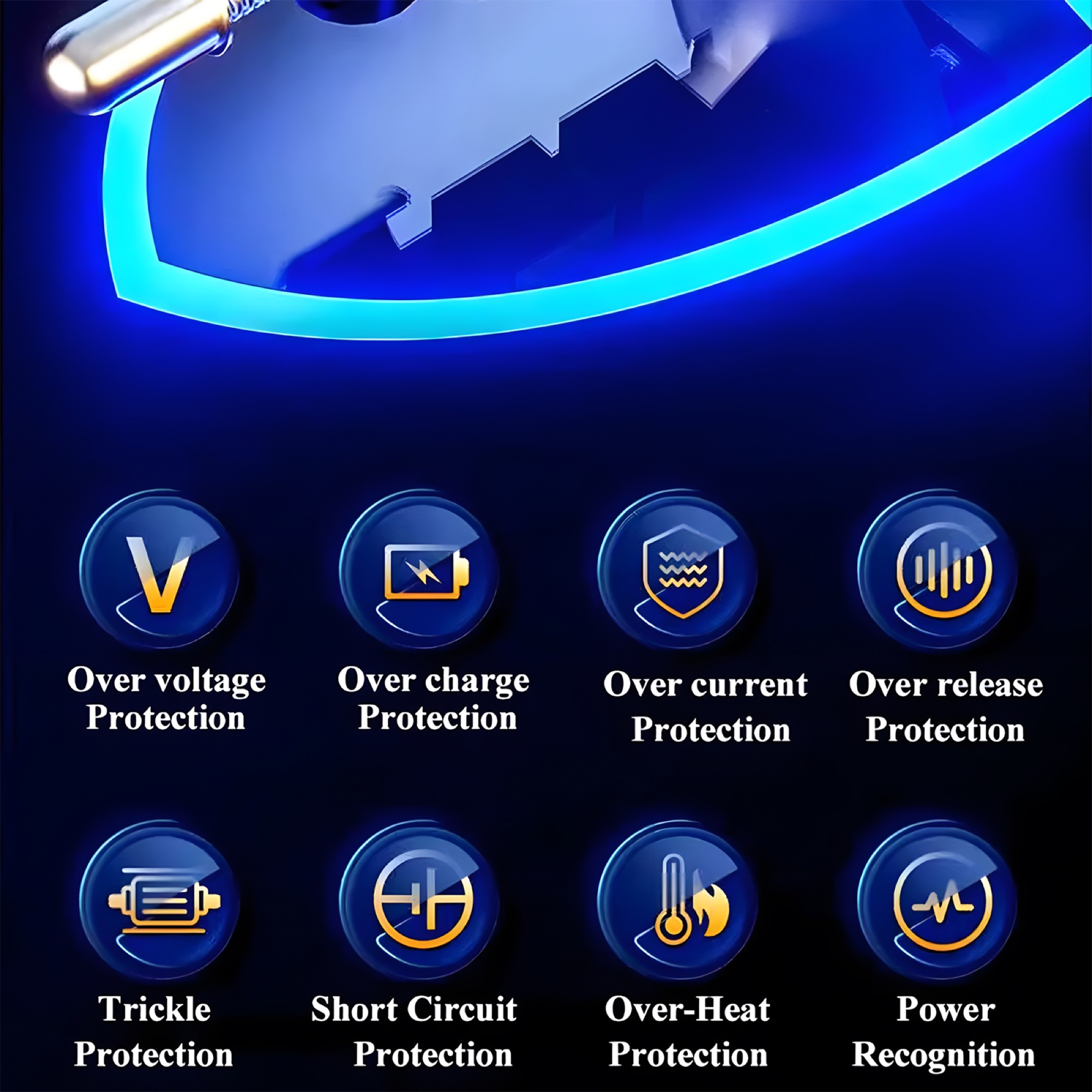 120W Dijital Ekranlı Araç Şarj Cihazı USB-A + PD Type-C, 6A Type-C Kablolu - 11