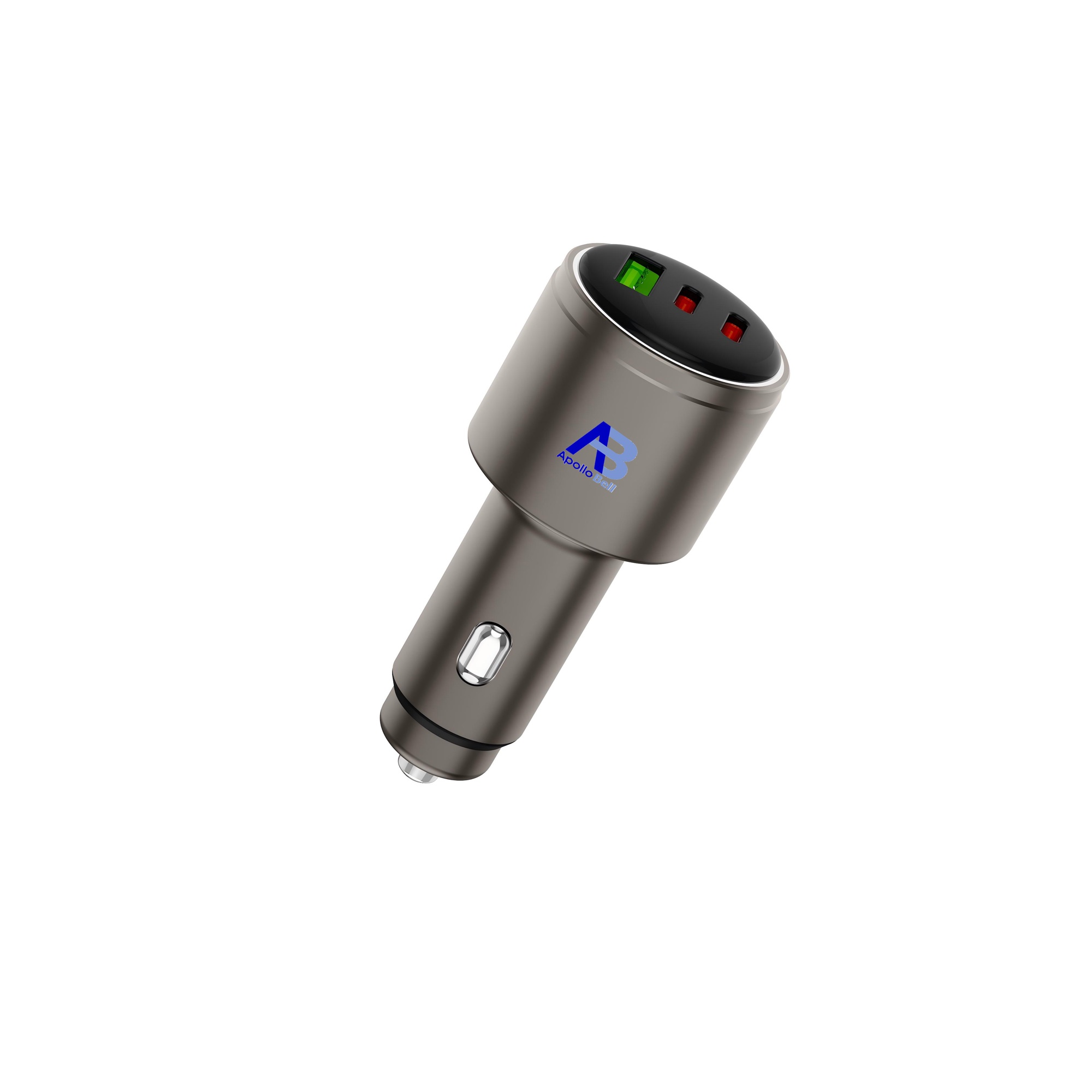 130W 3'ü 1 Arada Araç Şarj Cihazı 2x USB-C + USB-A, PD 3.0 PPS ve QC5, Metal Gövde - 2