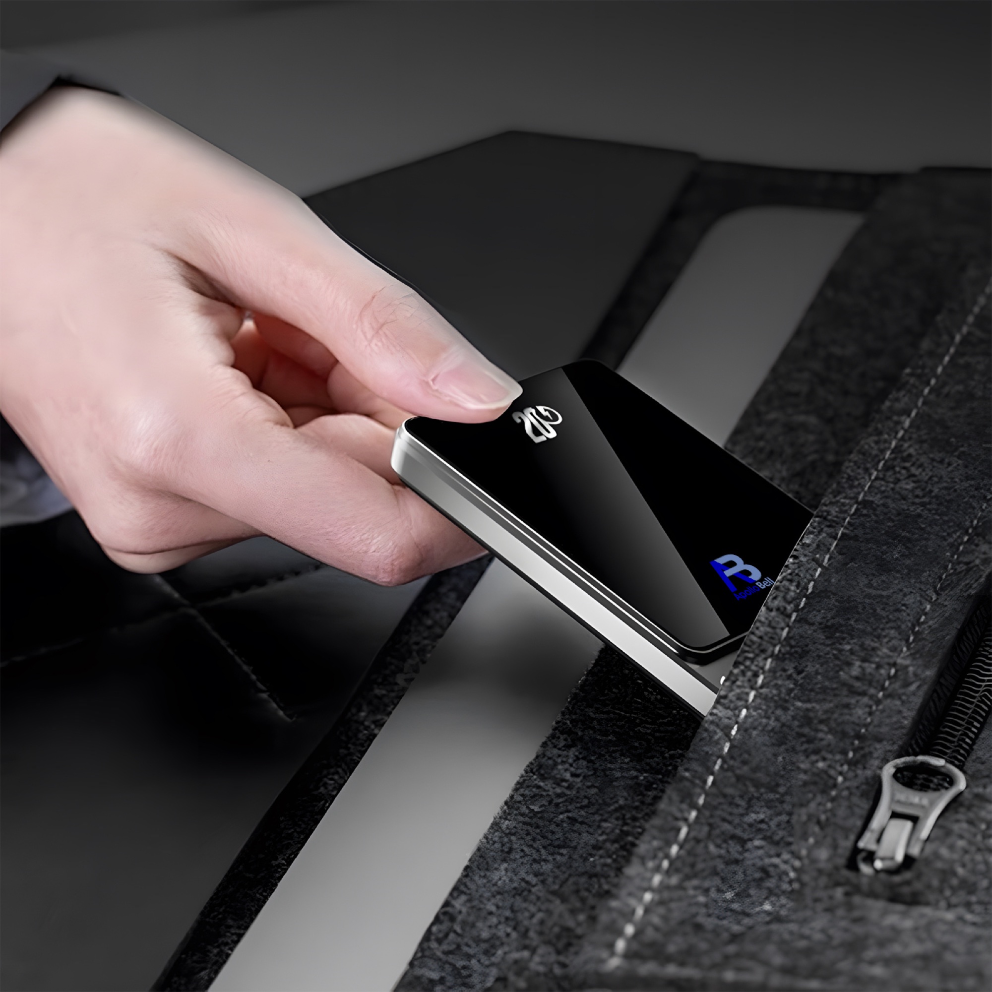 5.000mAh Ultra İnce Manyetik Kablosuz Powerbank 15W, Katlanır Standlı - 8
